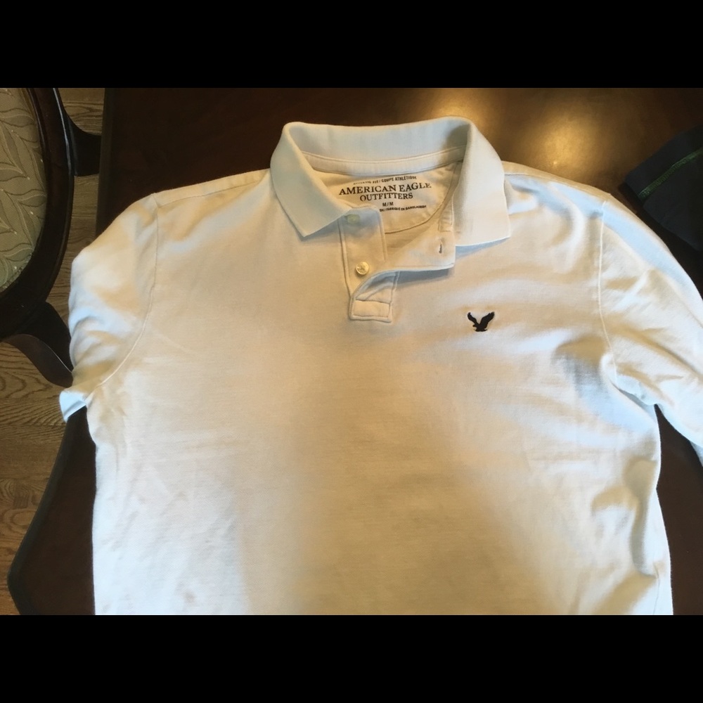 Abercrombie and Fitch white long sleeve
